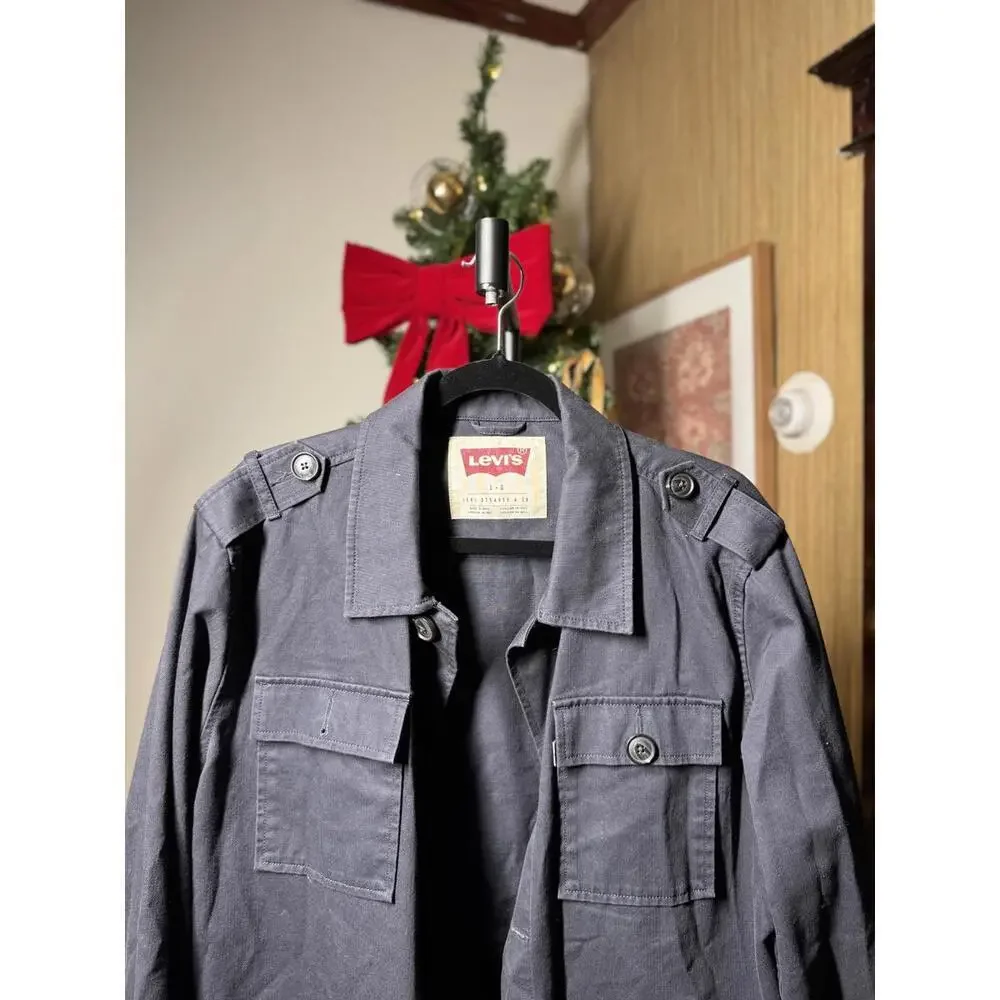 Levi's Men's Utility Jacket in Gray